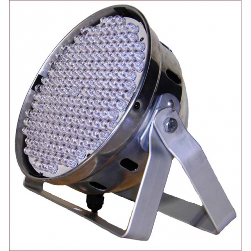 FLASH - LED PAR 64 186x RGBW DMX SREBRNY II ev ...